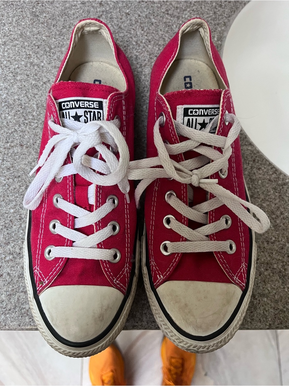 Converse All Star Low Top Sneakers in Pink for Men